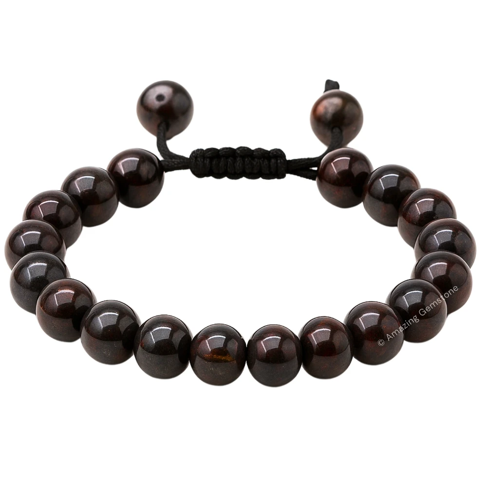 Iron Tiger Eye Bracelet (Adjustable)