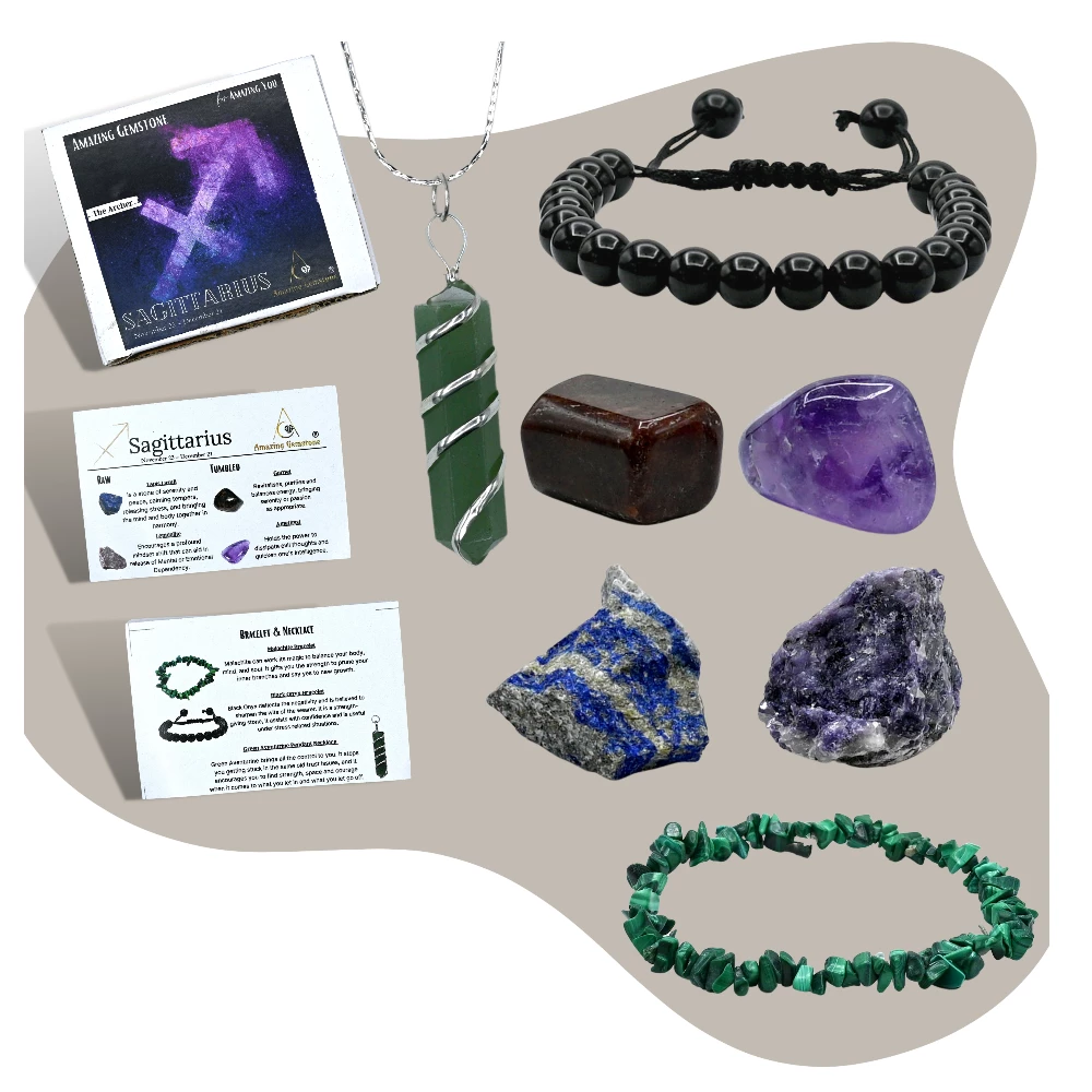 Crystals for Sagittarius (Premium Set)