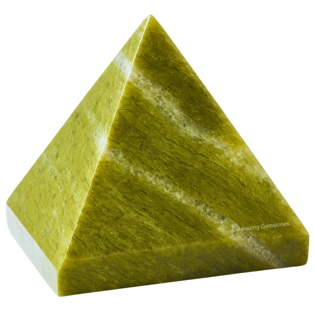 Vesuvianite Pyramid (2 Inch)