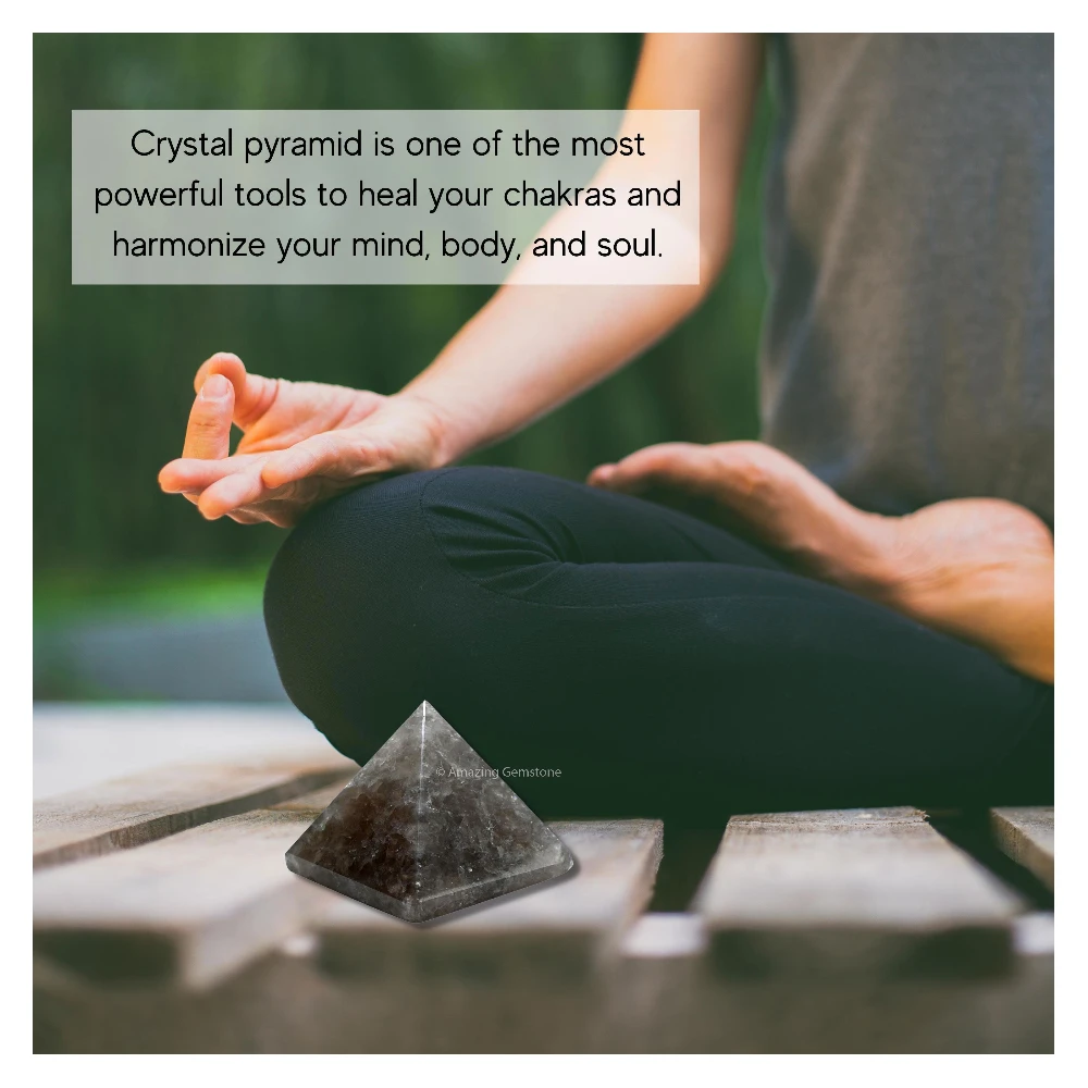Smoky Quartz Pyramid (2 Inch)