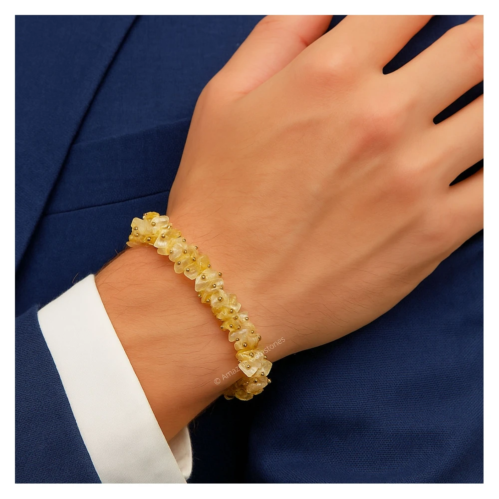 Citrine Chip Bracelet (Fuse)