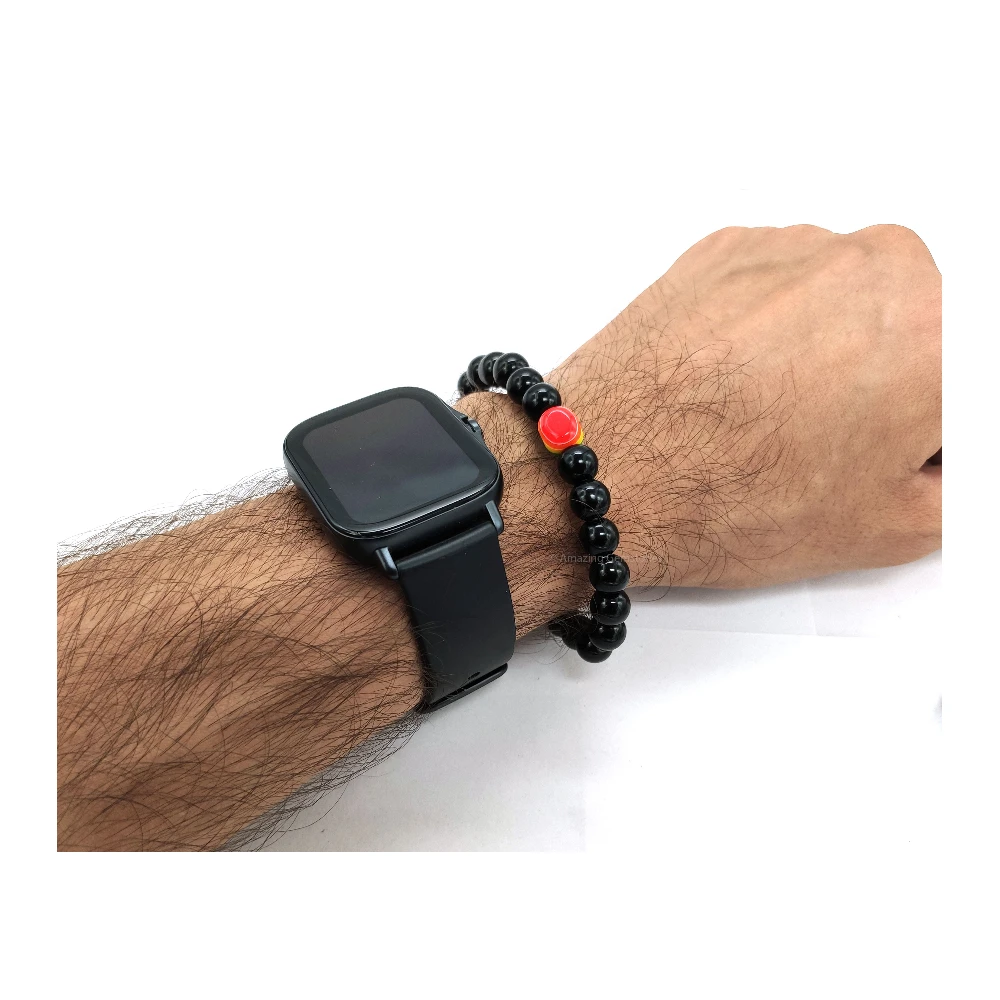 LGBTQ Pride and Black Obsidian Evil Eye Bracelet
