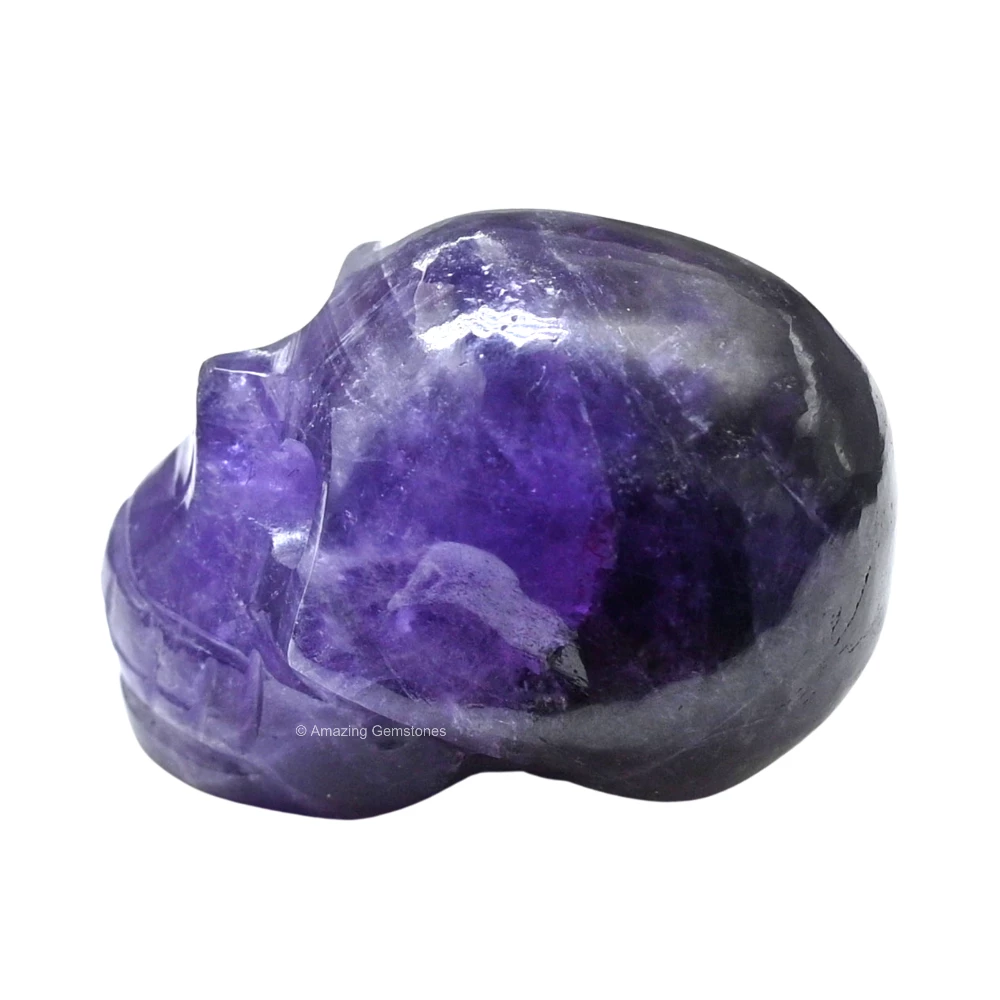 Amethyst Skull