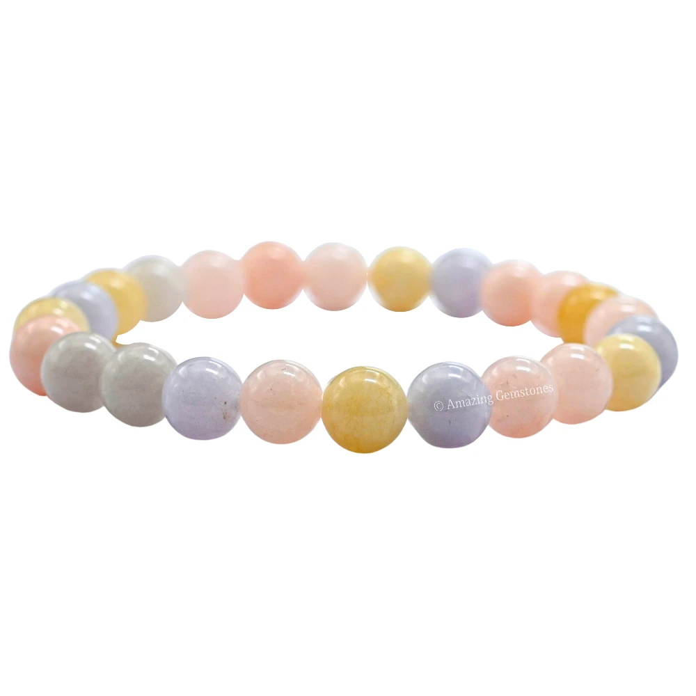Morganite Bracelet (Strechable)