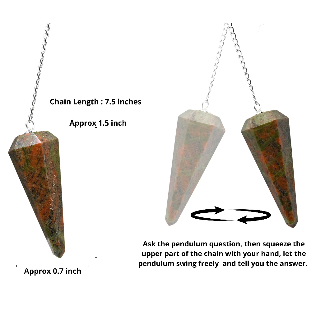 Unakite Pendulum