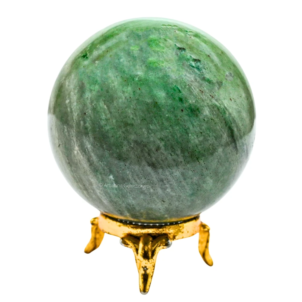 Large Green Aventurine Sphere (2.5 Inch)