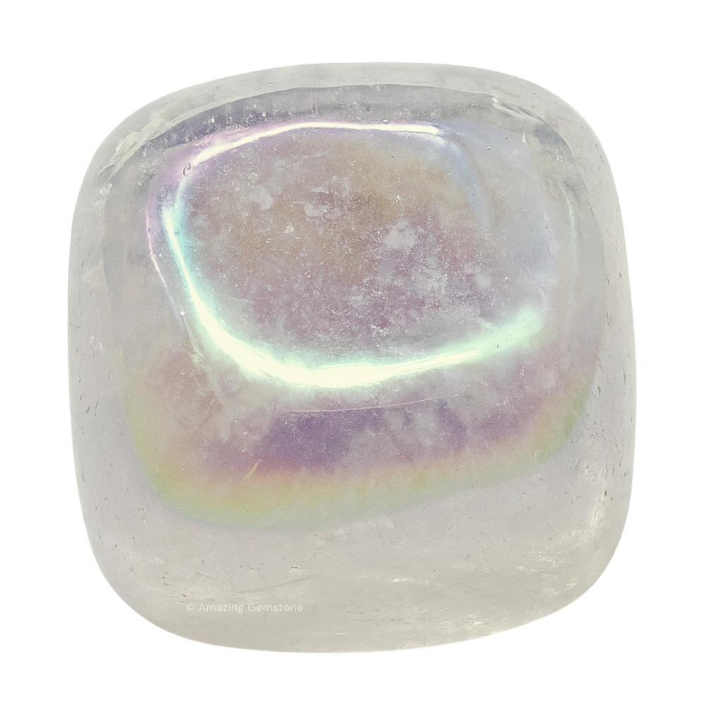 Tumbled Angel Aura Quartz Crystals