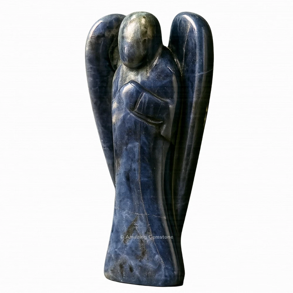 Iolite Angel Figurine (3 Inch)