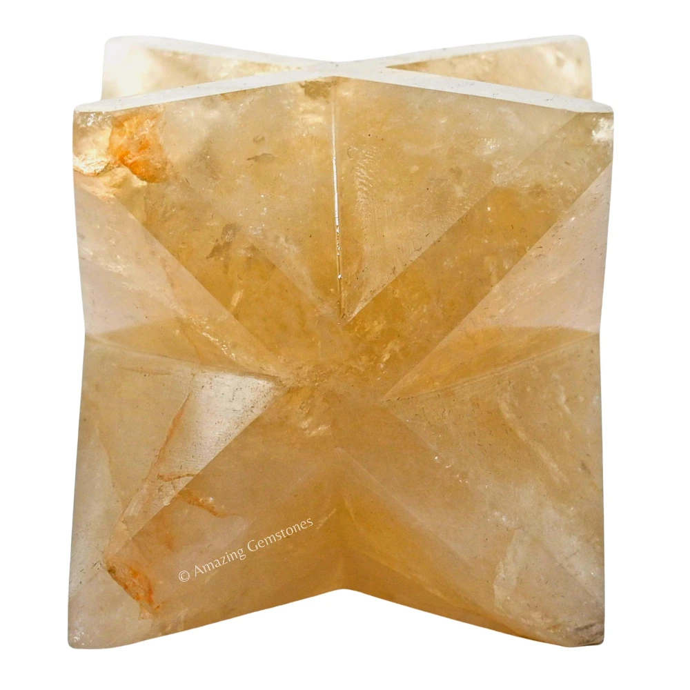 Citrine Merkaba (30-40 mm)