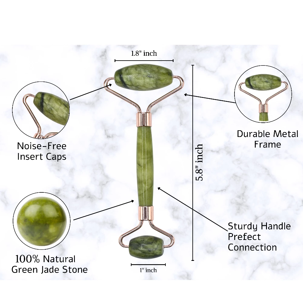 Green Jade Face Roller