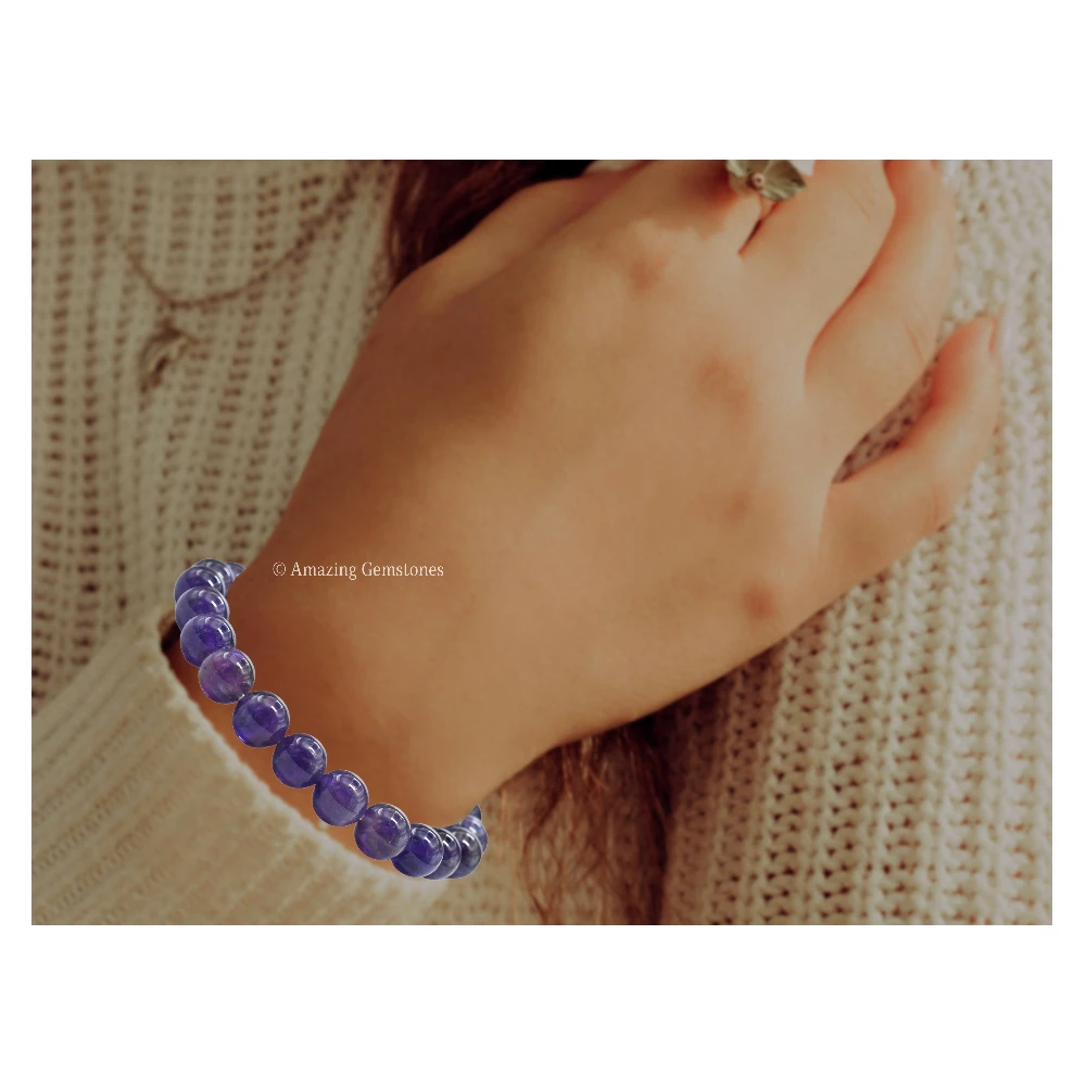 Amethyst Bracelet (Strechable)