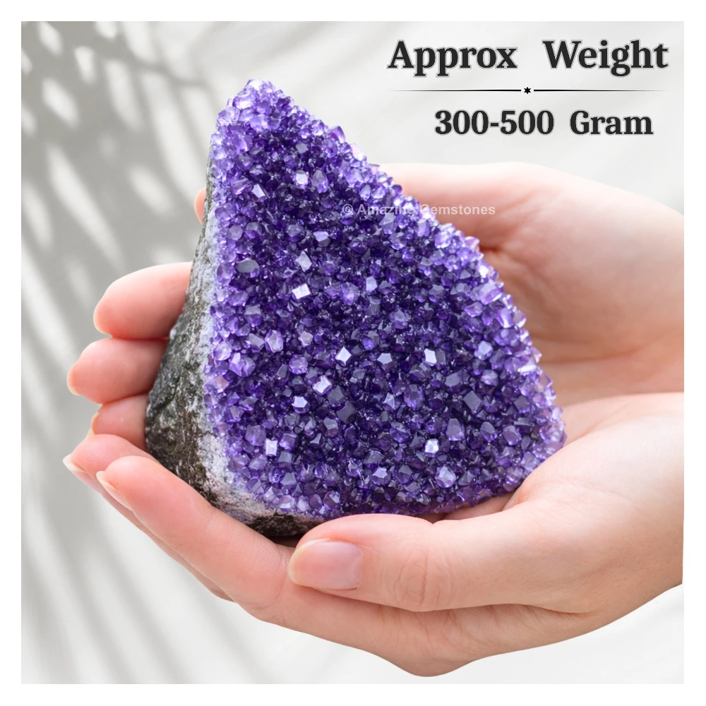 Amethyst Cluster - 300-500 Gram