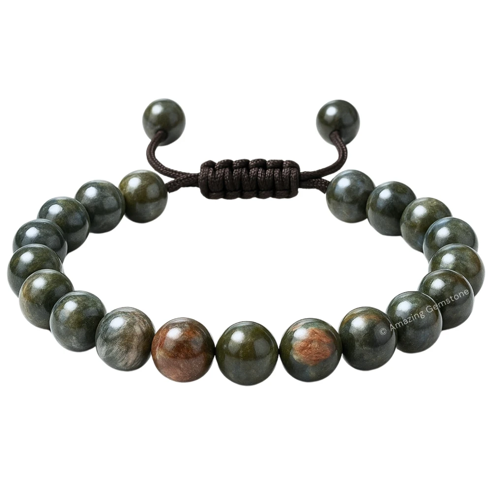 Que Sera Llanite stone Bracelet (Adjustable)