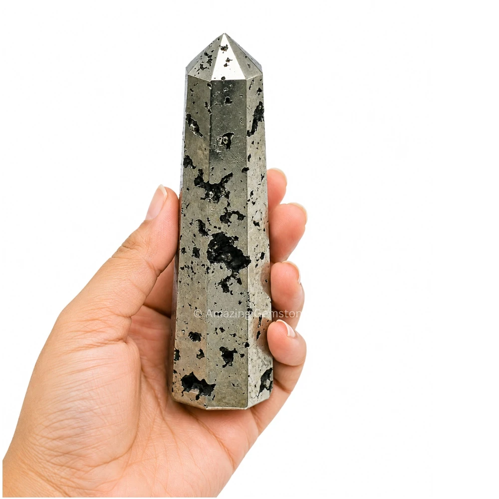 Raw Pyrite Tower (2" to 3" inch)
