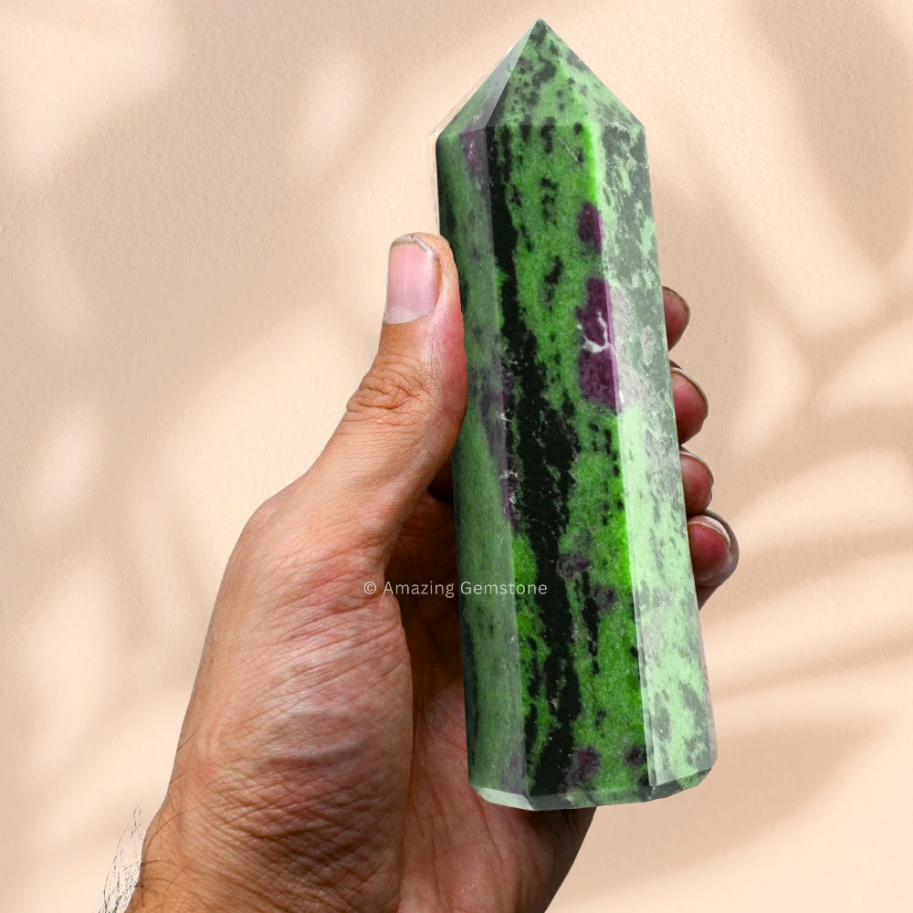 Ruby Zoisite Tower (5.5" to 6" inch)