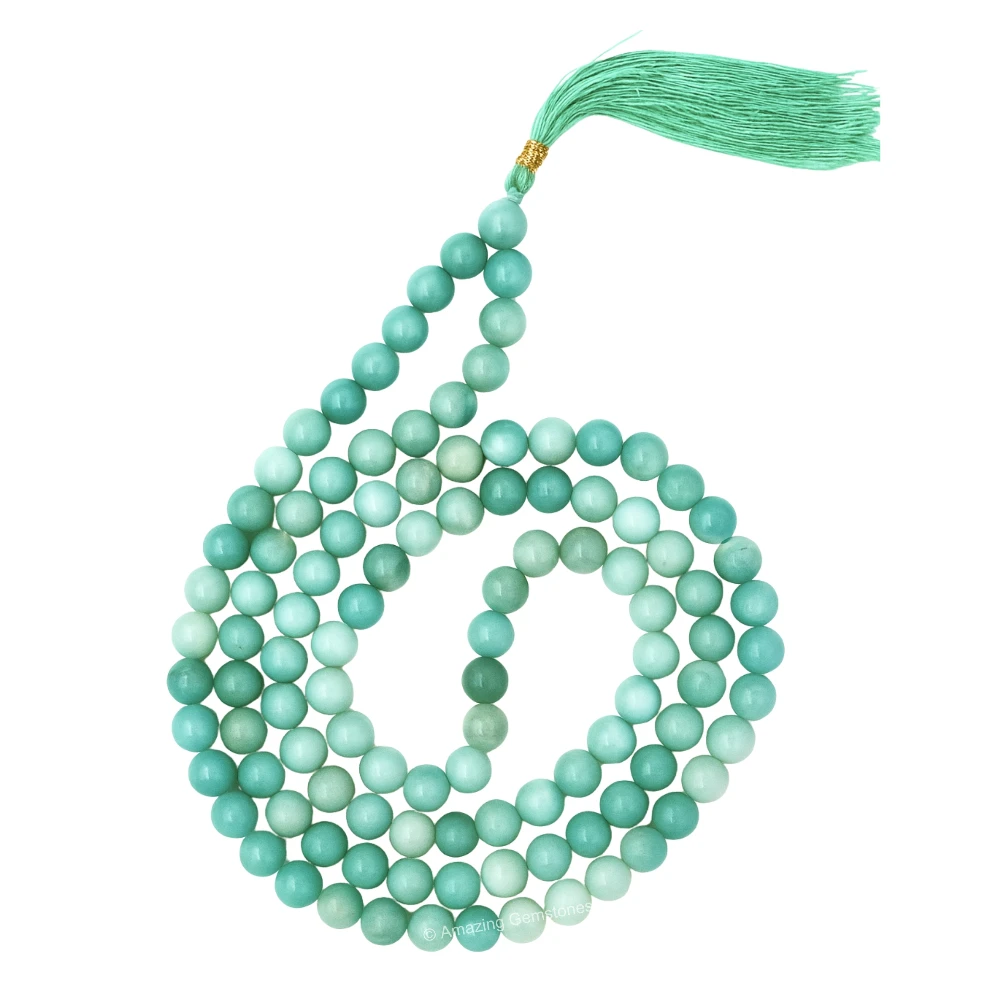 Amazonite Mala
