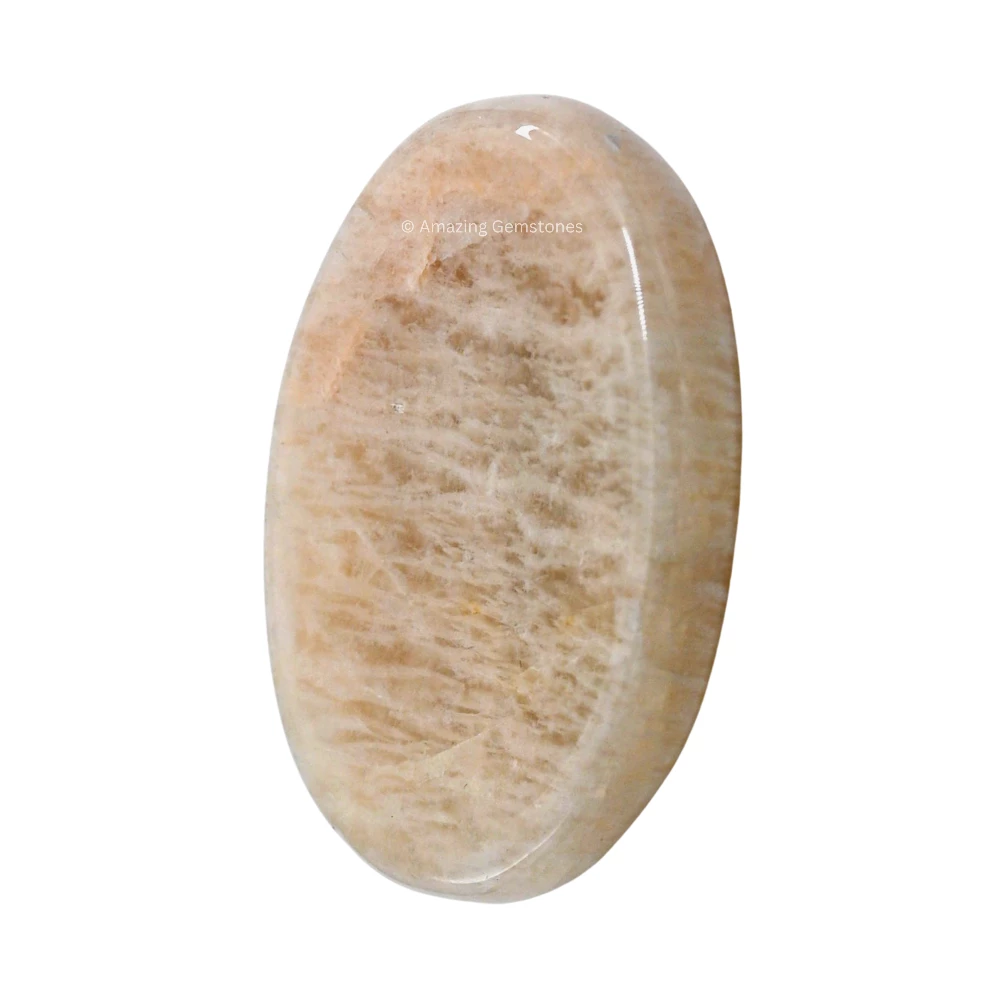 Cream Moonstone Worry Stone