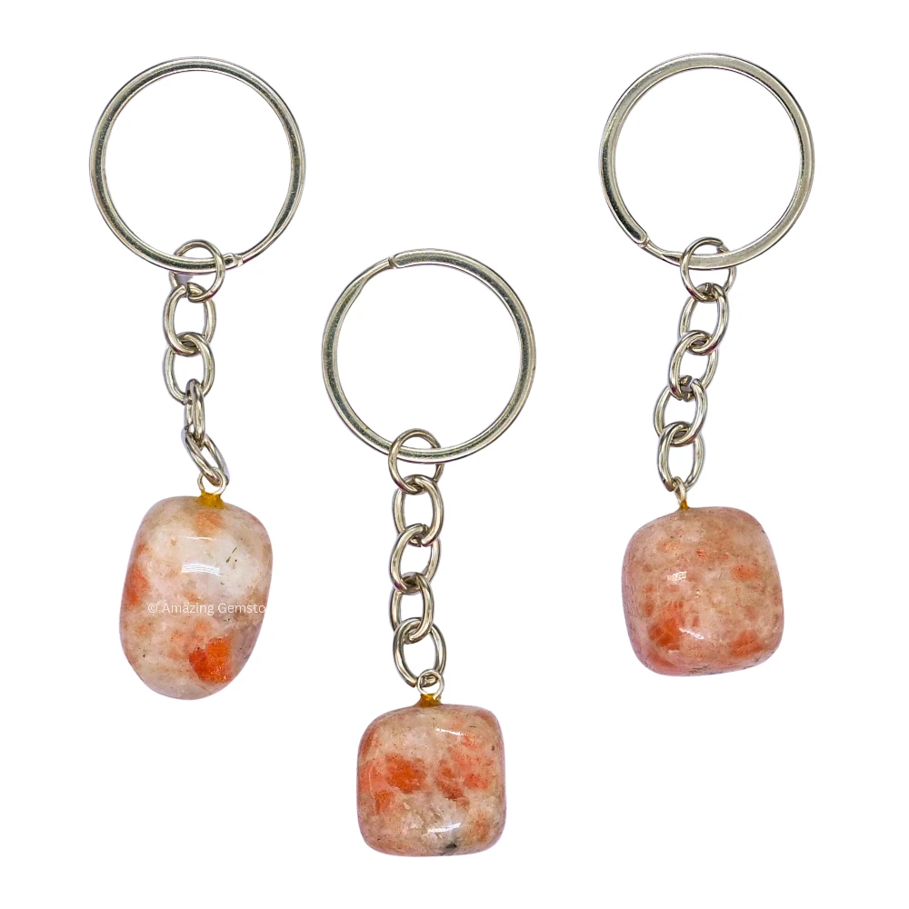 Sunstone Keychain Keys Holder (Tumble)