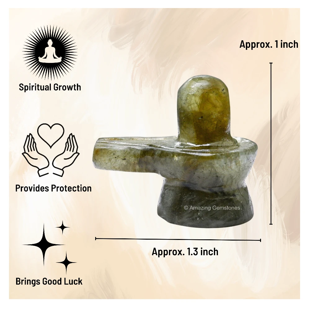Labradorite Shivling