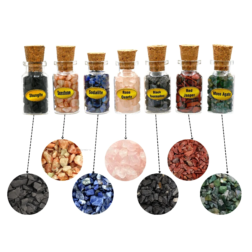Spell Jars Kit for Witchcraft Supplies - Set of 14 (Regular)