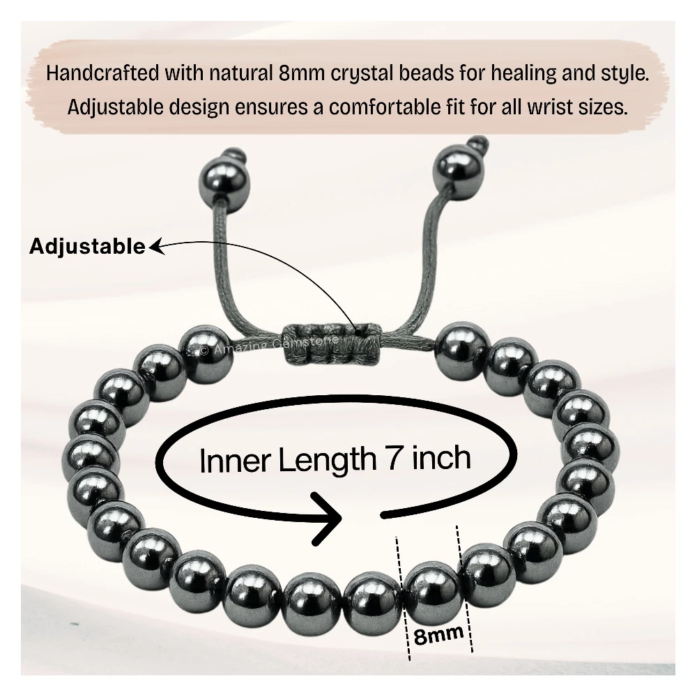 Terahertz Stone Bracelet (Adjustable)