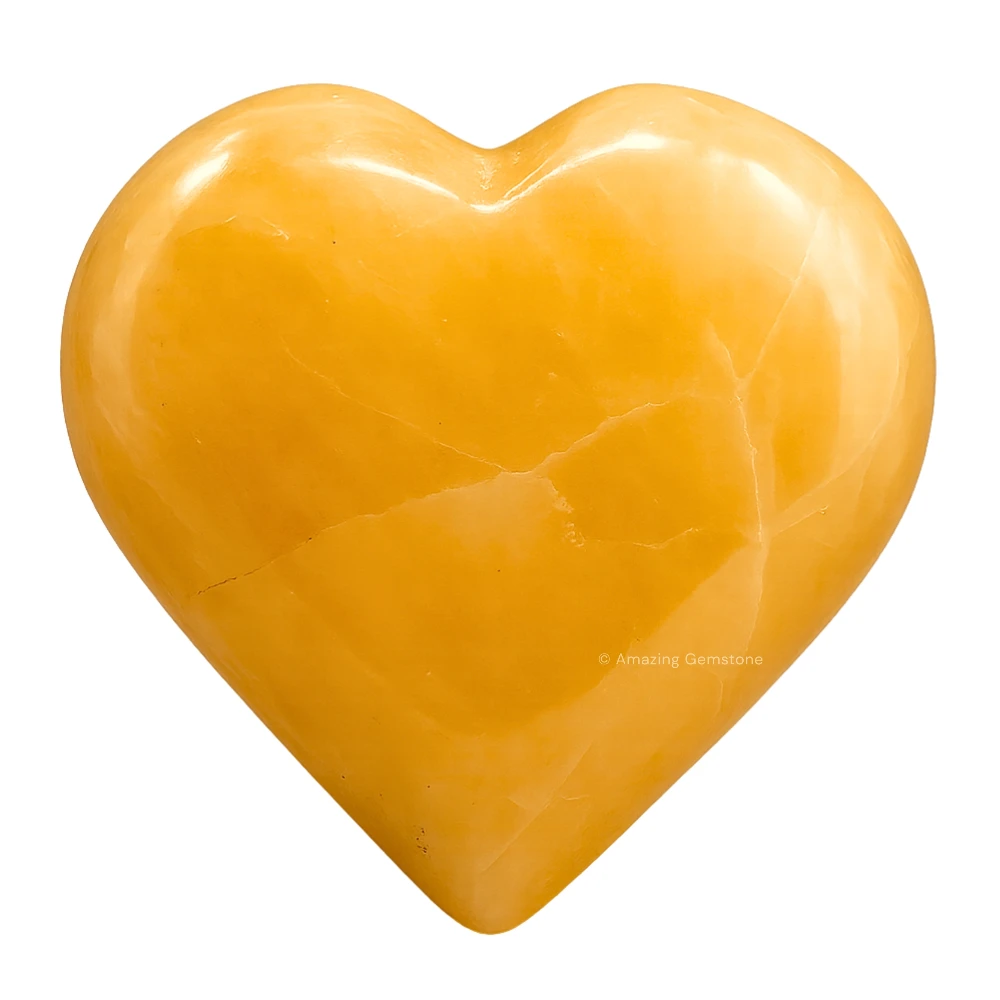 Yellow Aventurine Heart