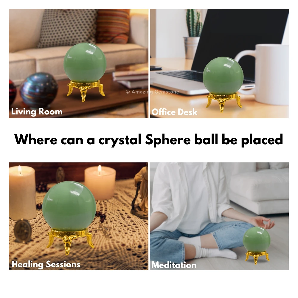 Green Aventurine Sphere(1.5 Inch)