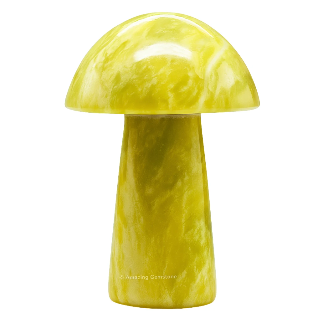 Serpentine Crystal Mushroom