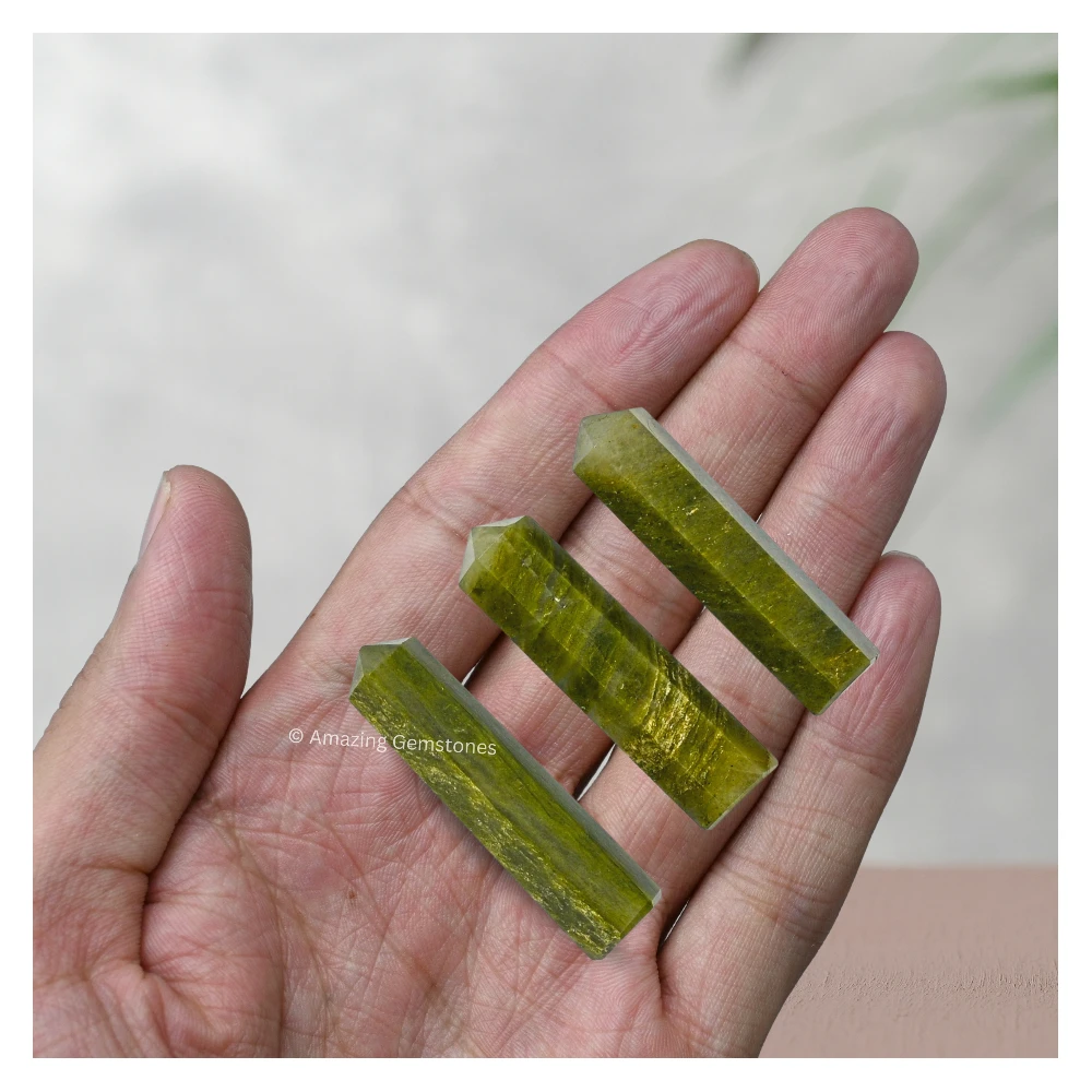 Vesuvianite Pencil Points (Set of 50)