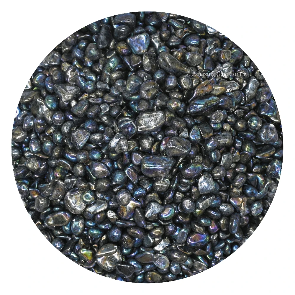 Titanium Aura Quartz Chips (1LB)
