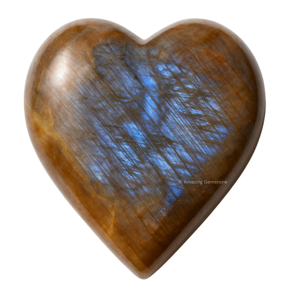 Sun Moonstone Heart