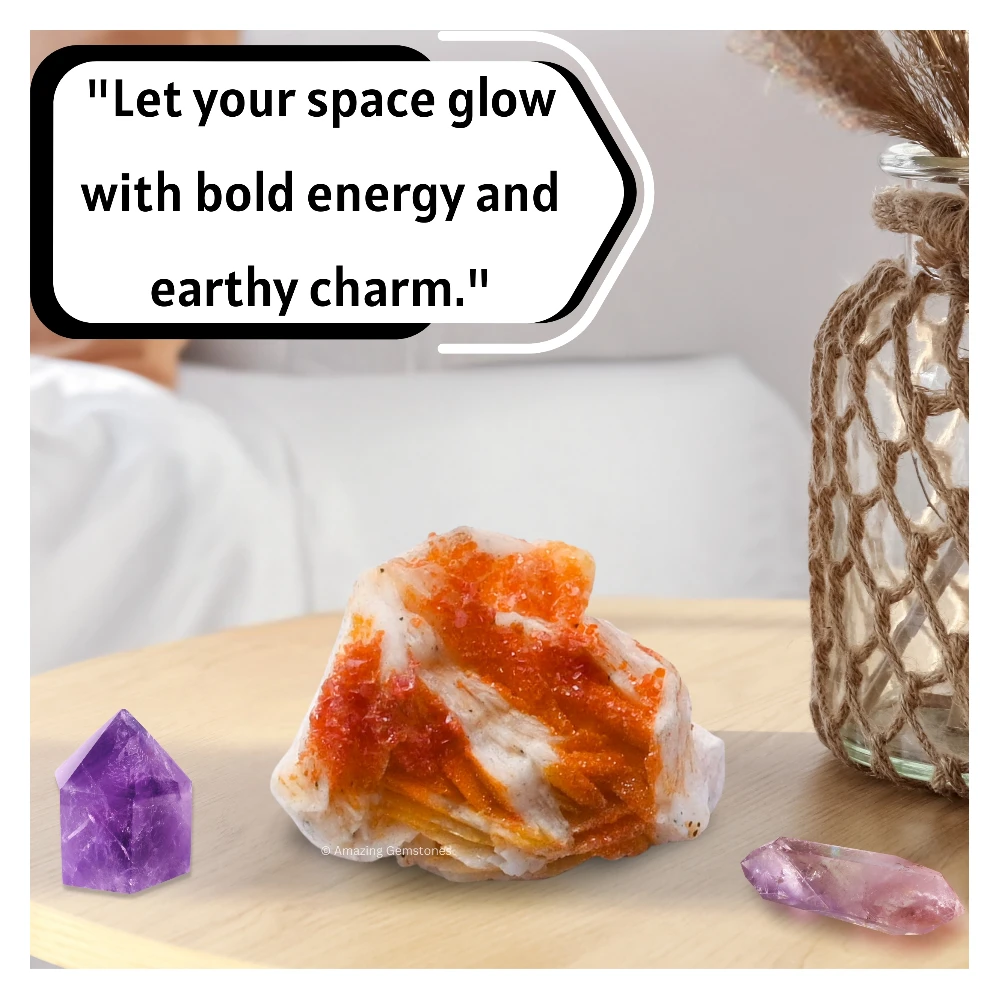 Vanadinite Crystal Mineral Specimen (Small)