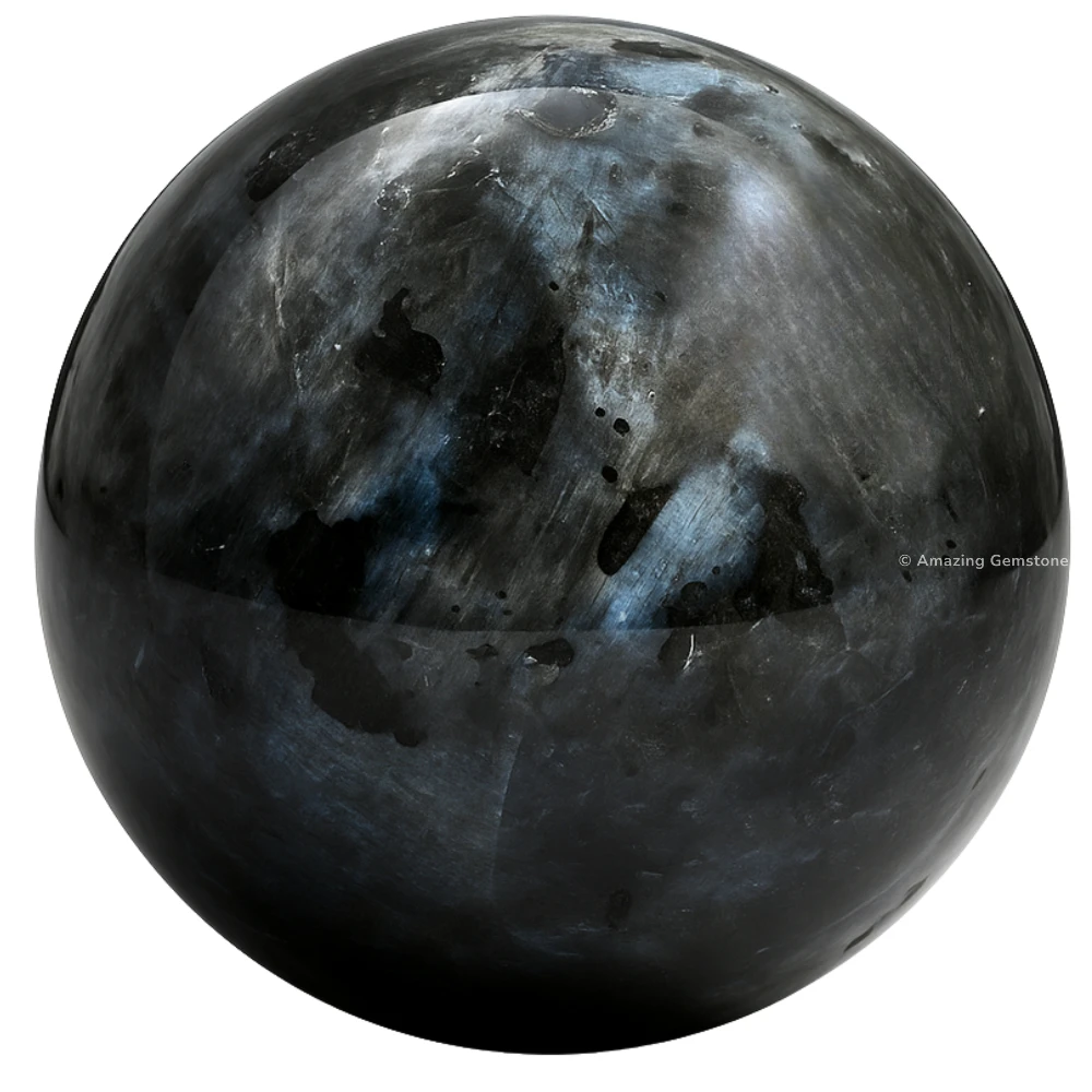 Larvikite Sphere