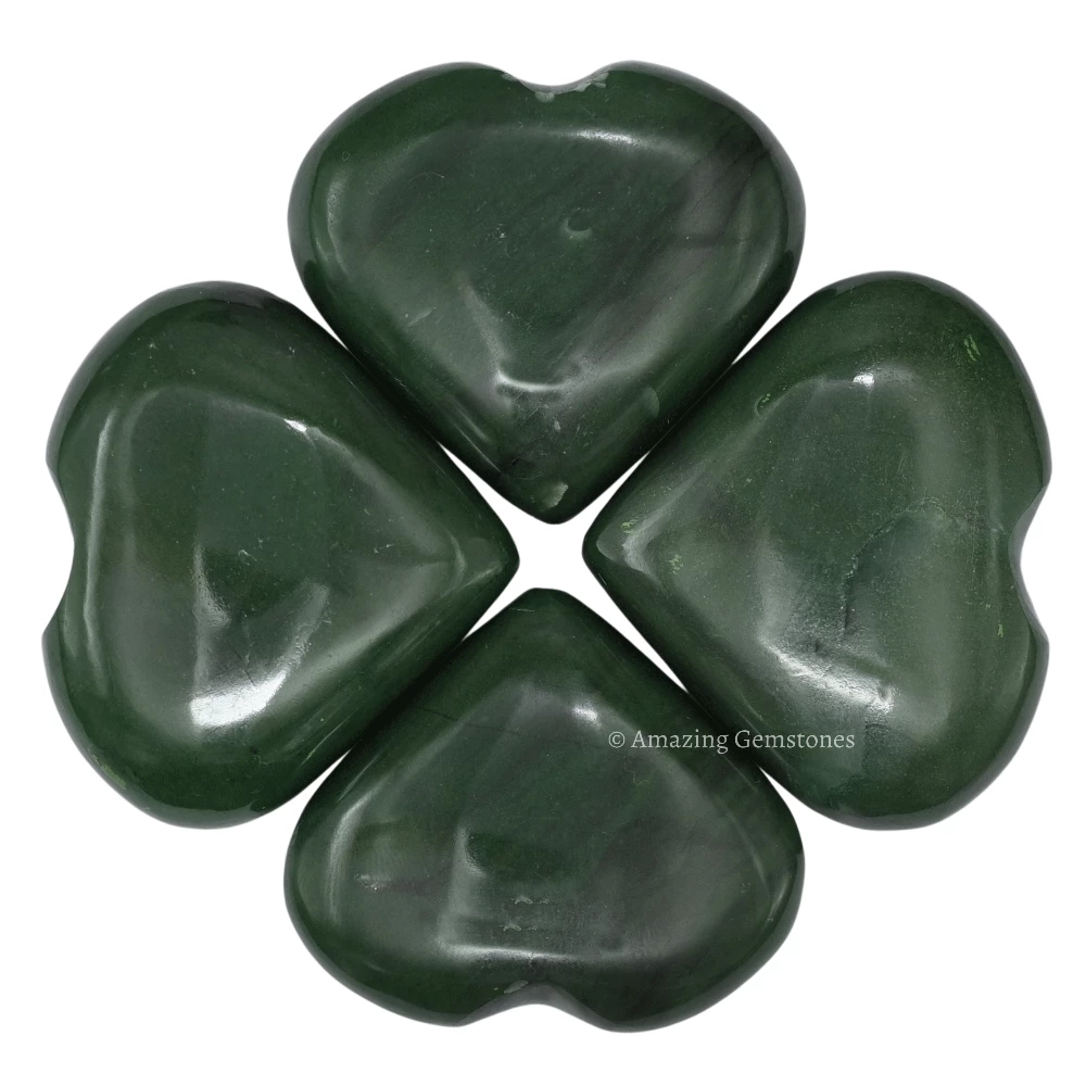 Green Aventurine Heart