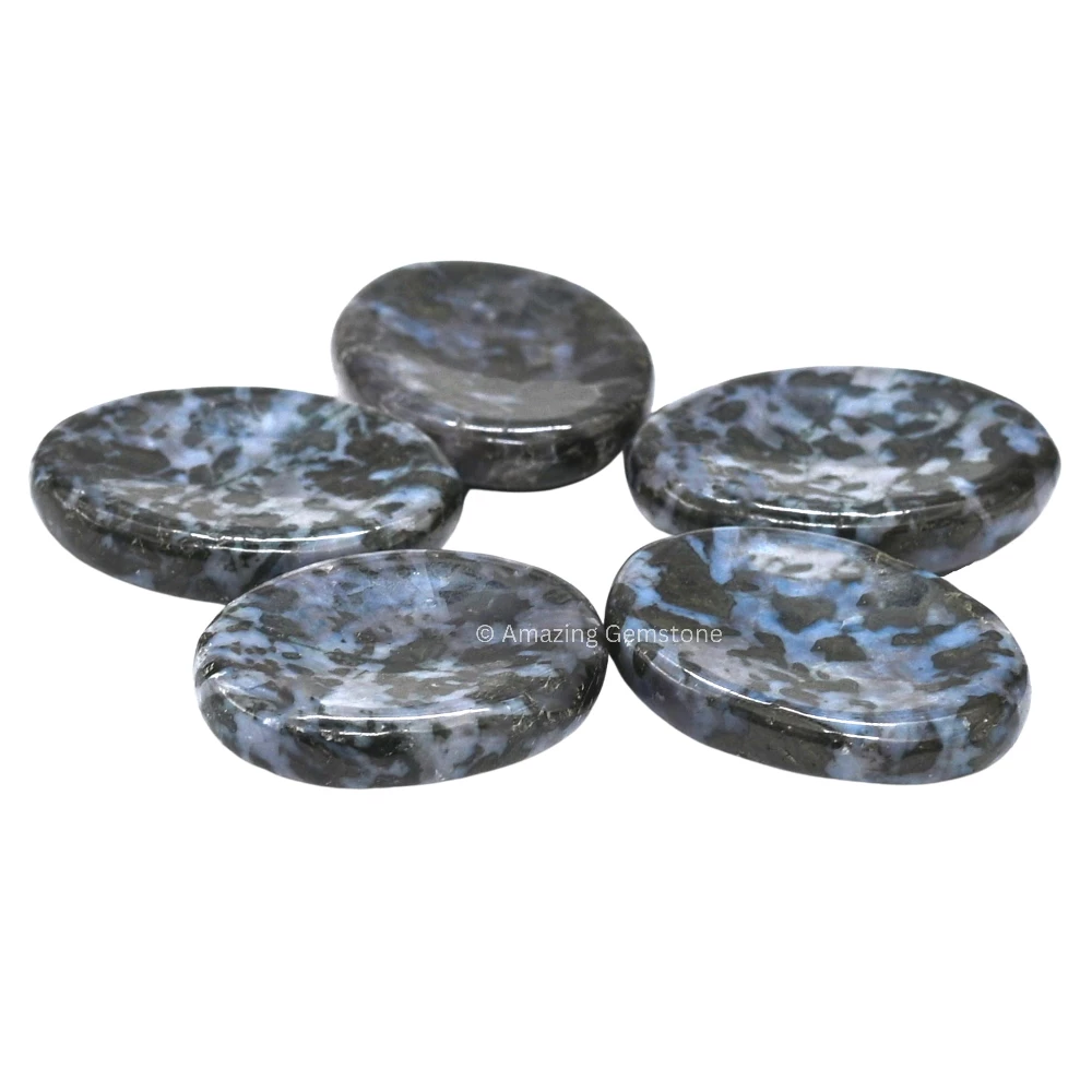 Indigo Gabbro Worry Stone