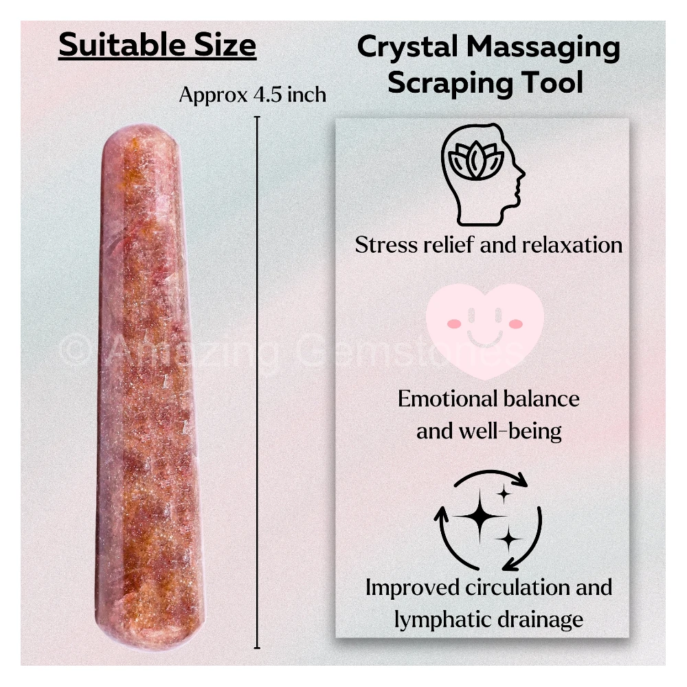 Strawberry Quartz Wand