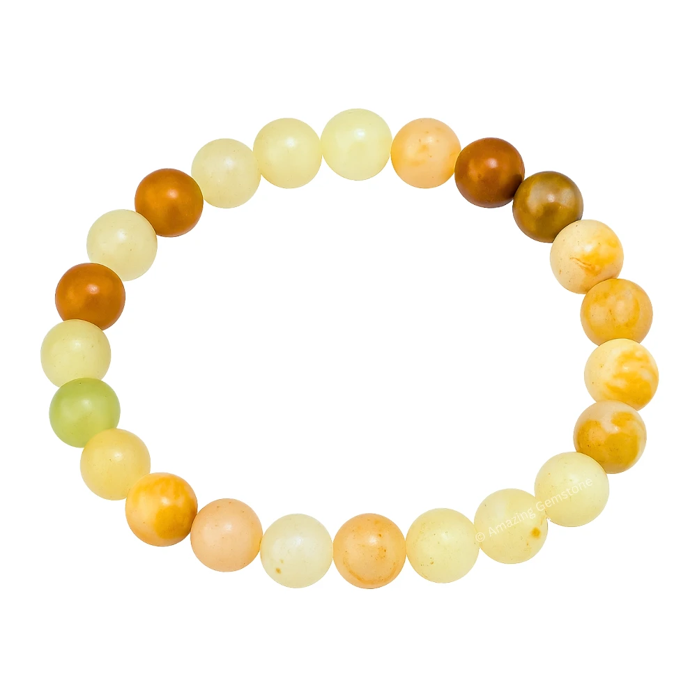 Green Calcite Bracelet (Strechable)