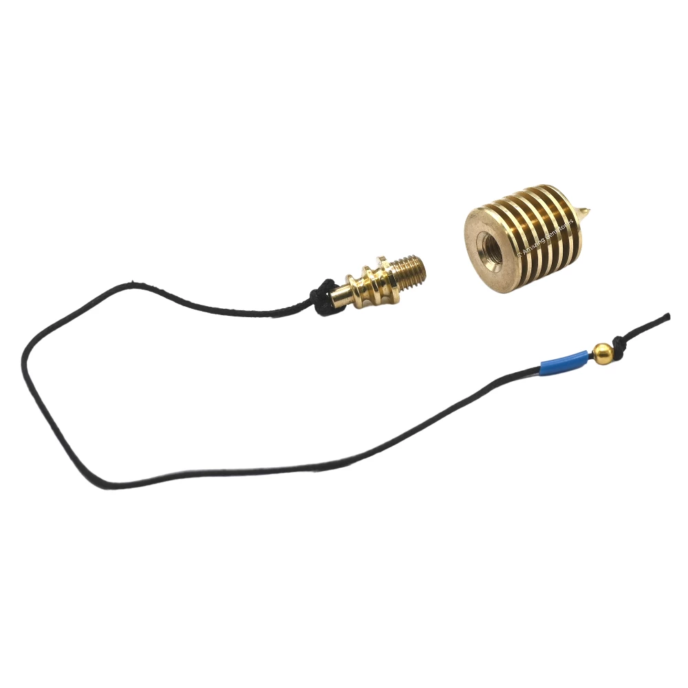 Copper Metal Pendulum - Gold Vertical Hard Coil (MP99)
