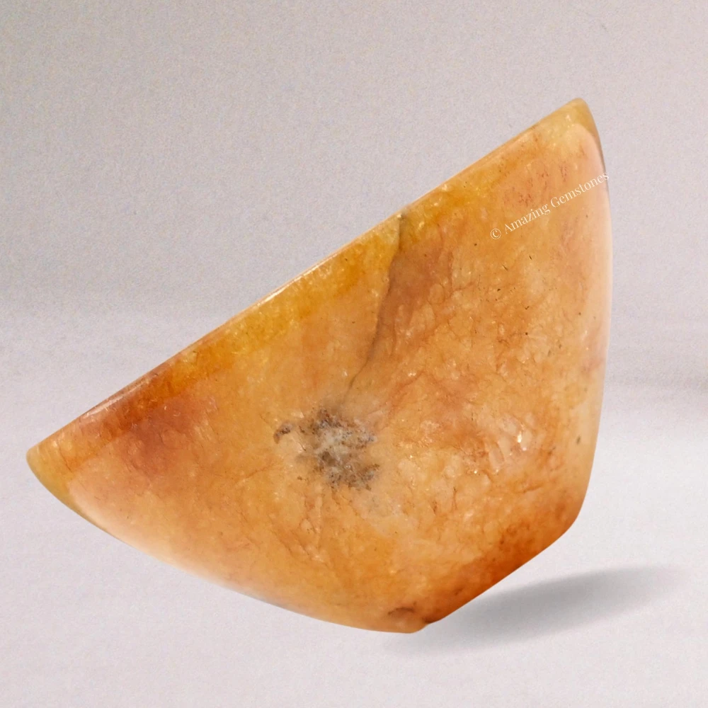 Golden Quartz Crystal Bowl - 2 Inch