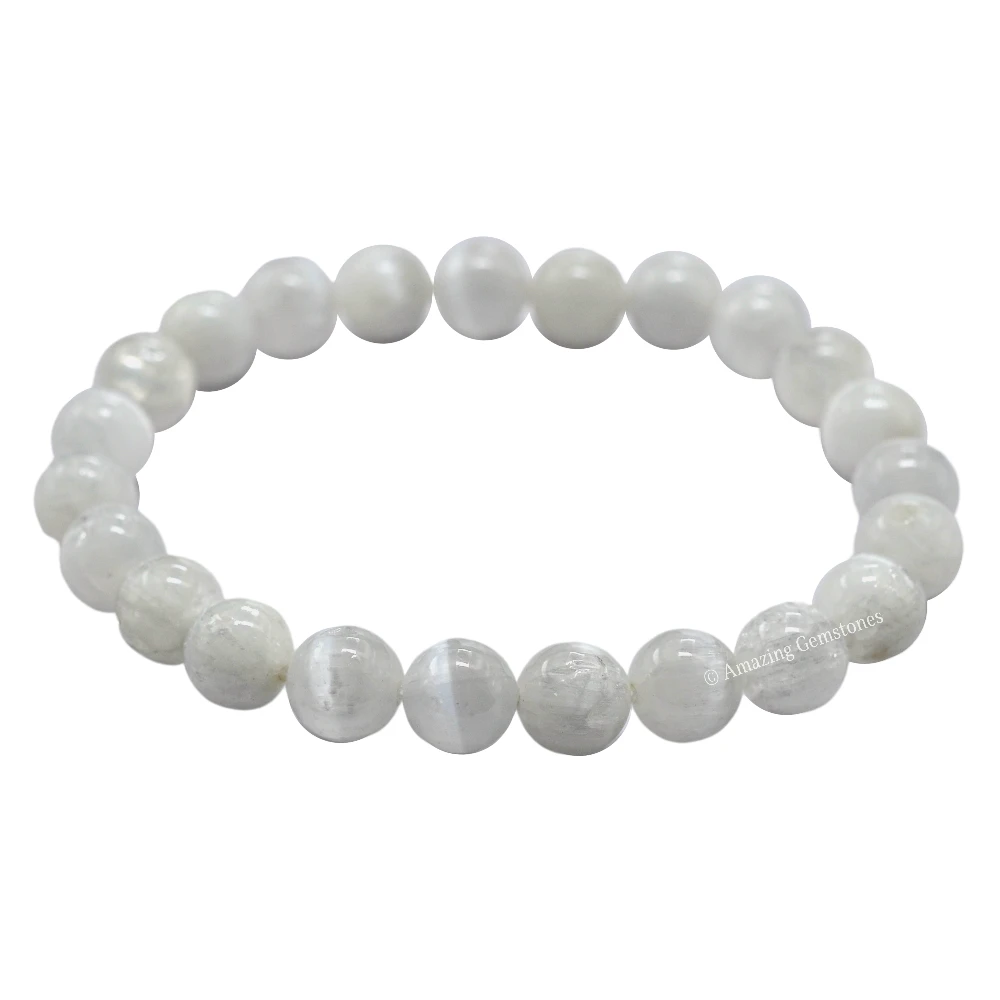Selenite Bracelet (Strechable)