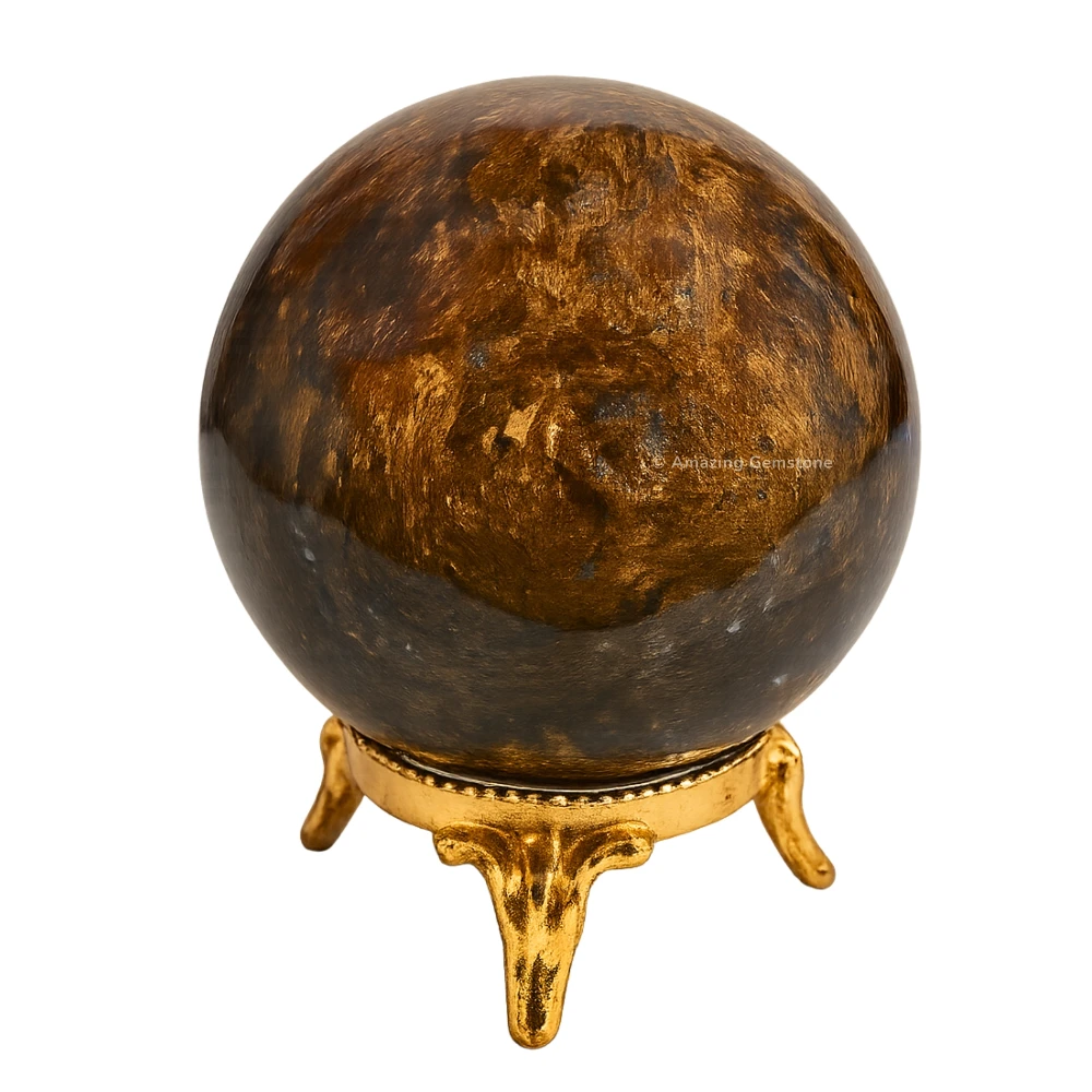 Bronzite Sphere (1.5 Inch)