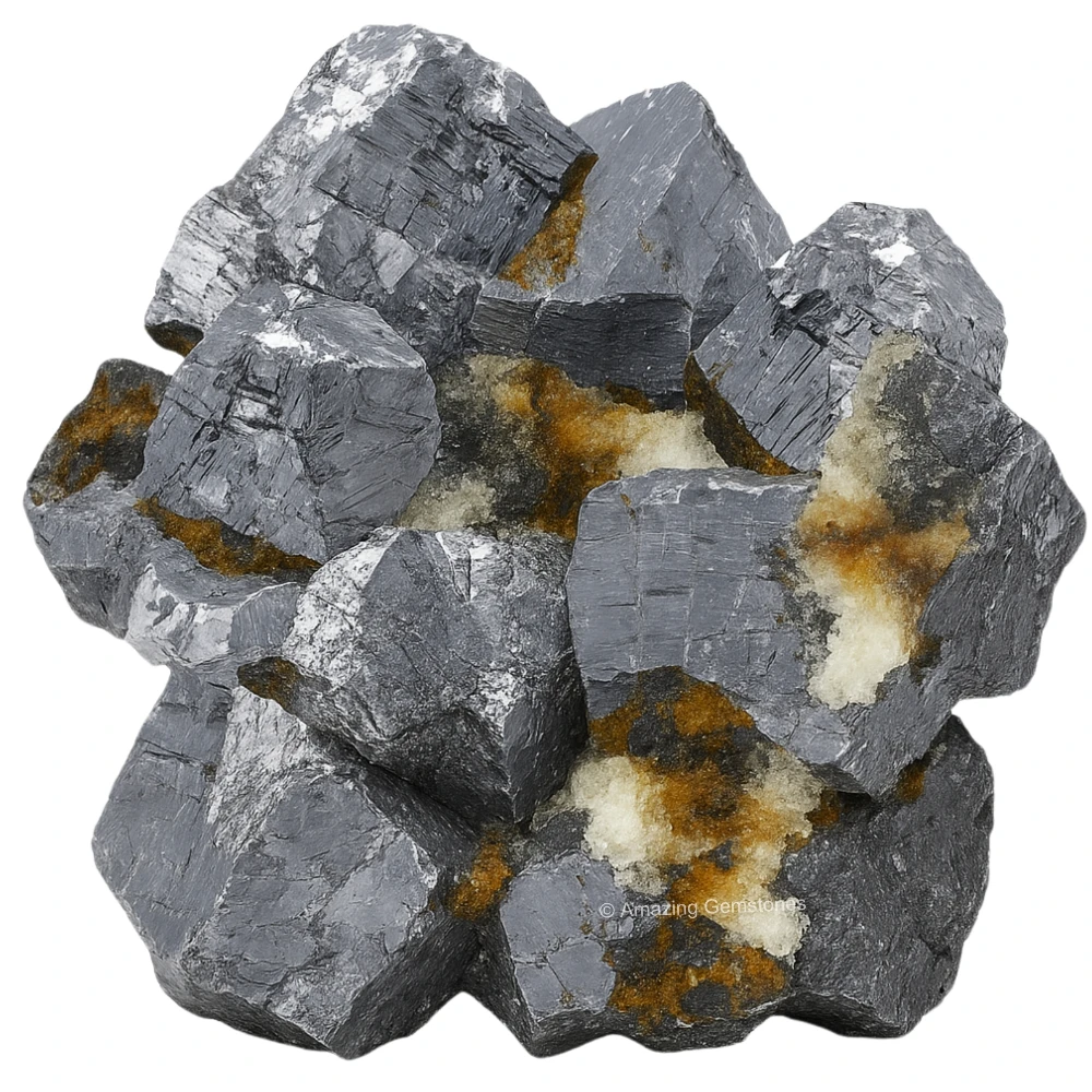 Galena Raw Crystals (5 Pieces)
