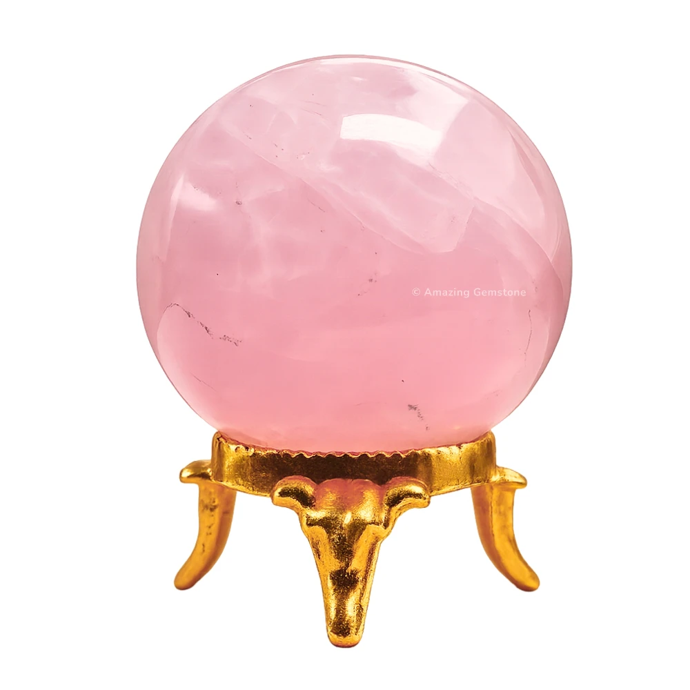 Rose Quartz Sphere (1.5 Inch)