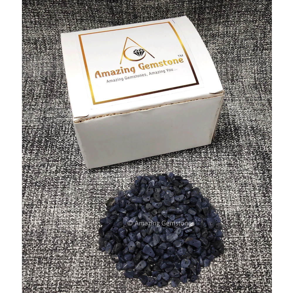 Sodalite Chips - Pre Drilled