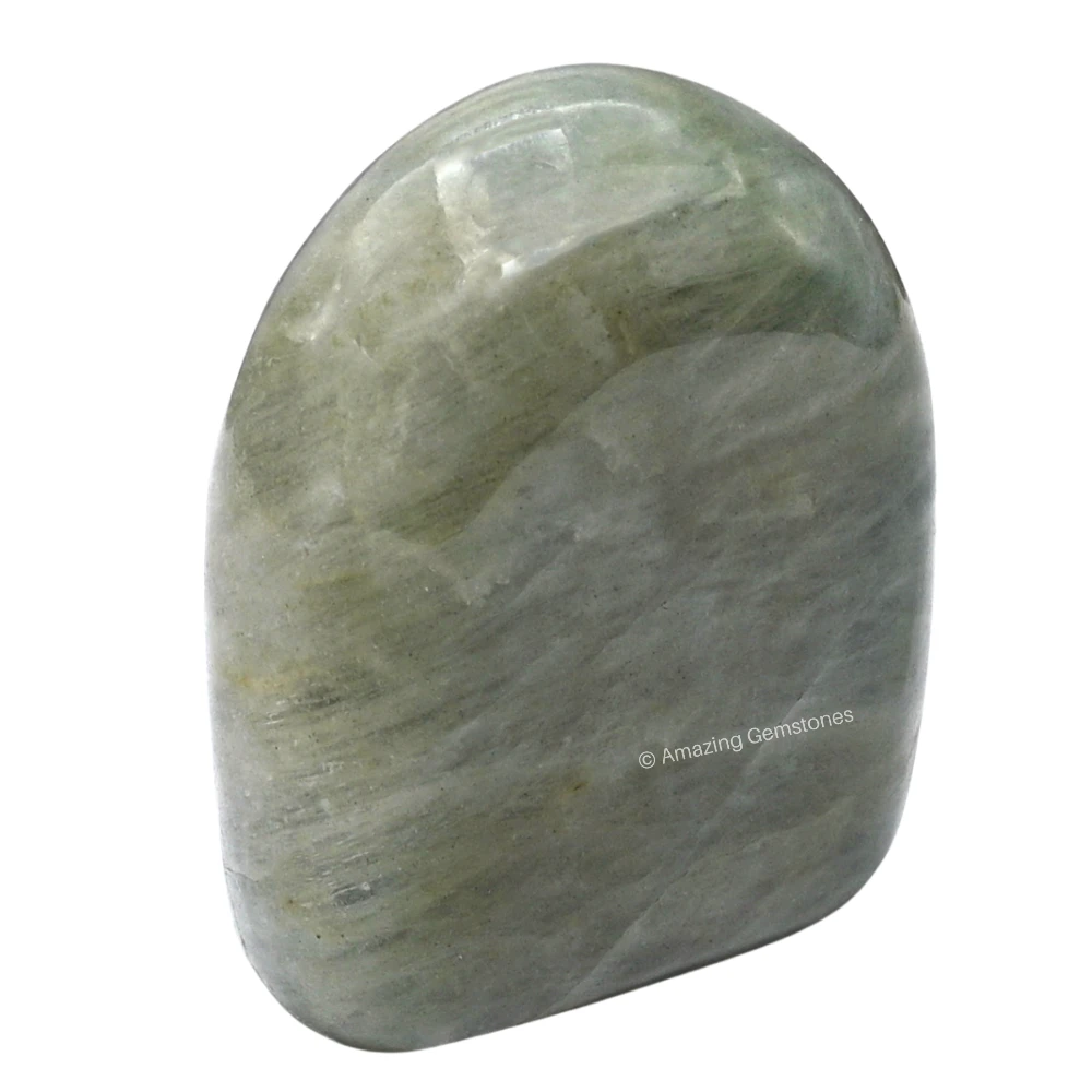 Aquamarine Standing Palm Stone (Regular)