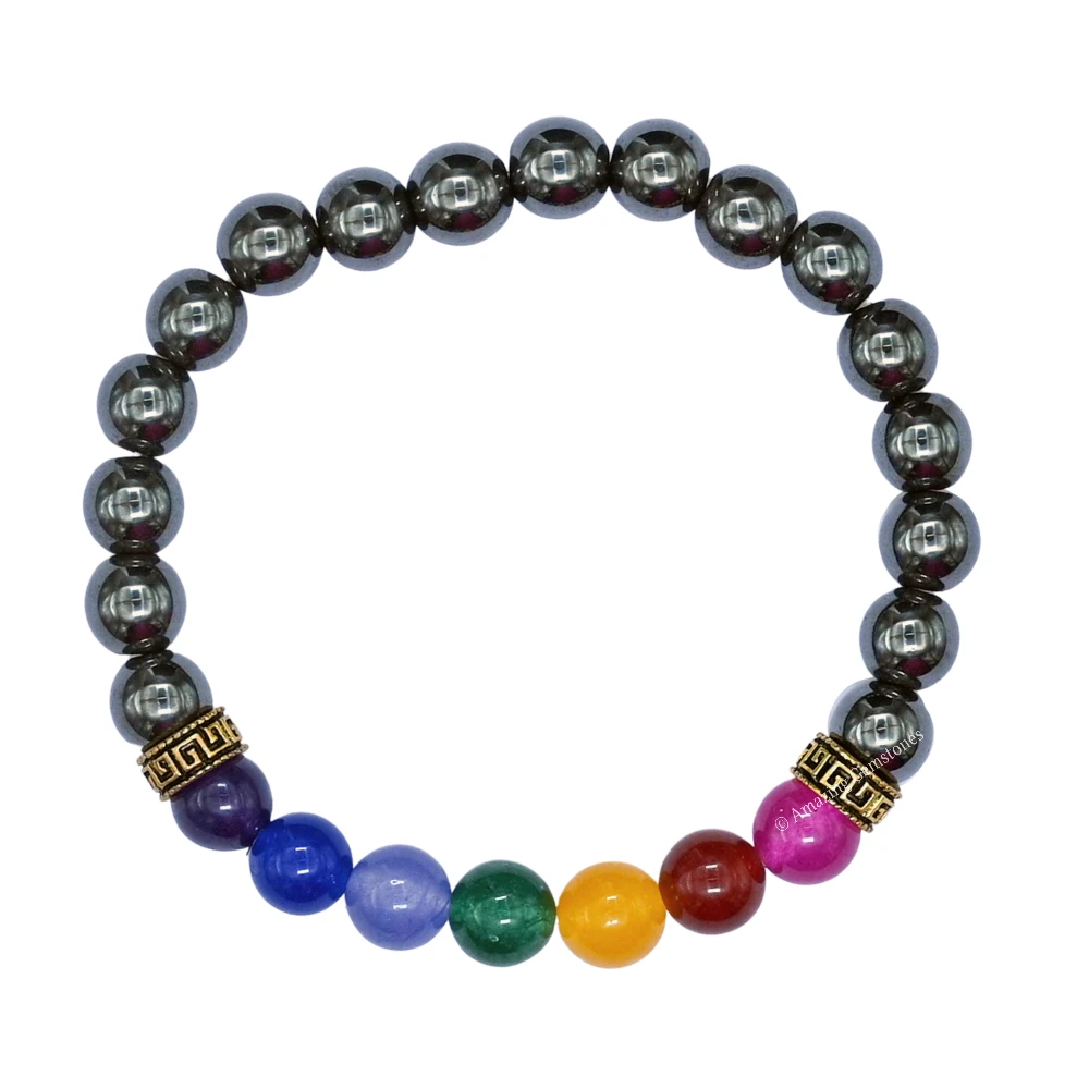 Hematite Chakra Bracelet (Strechable)
