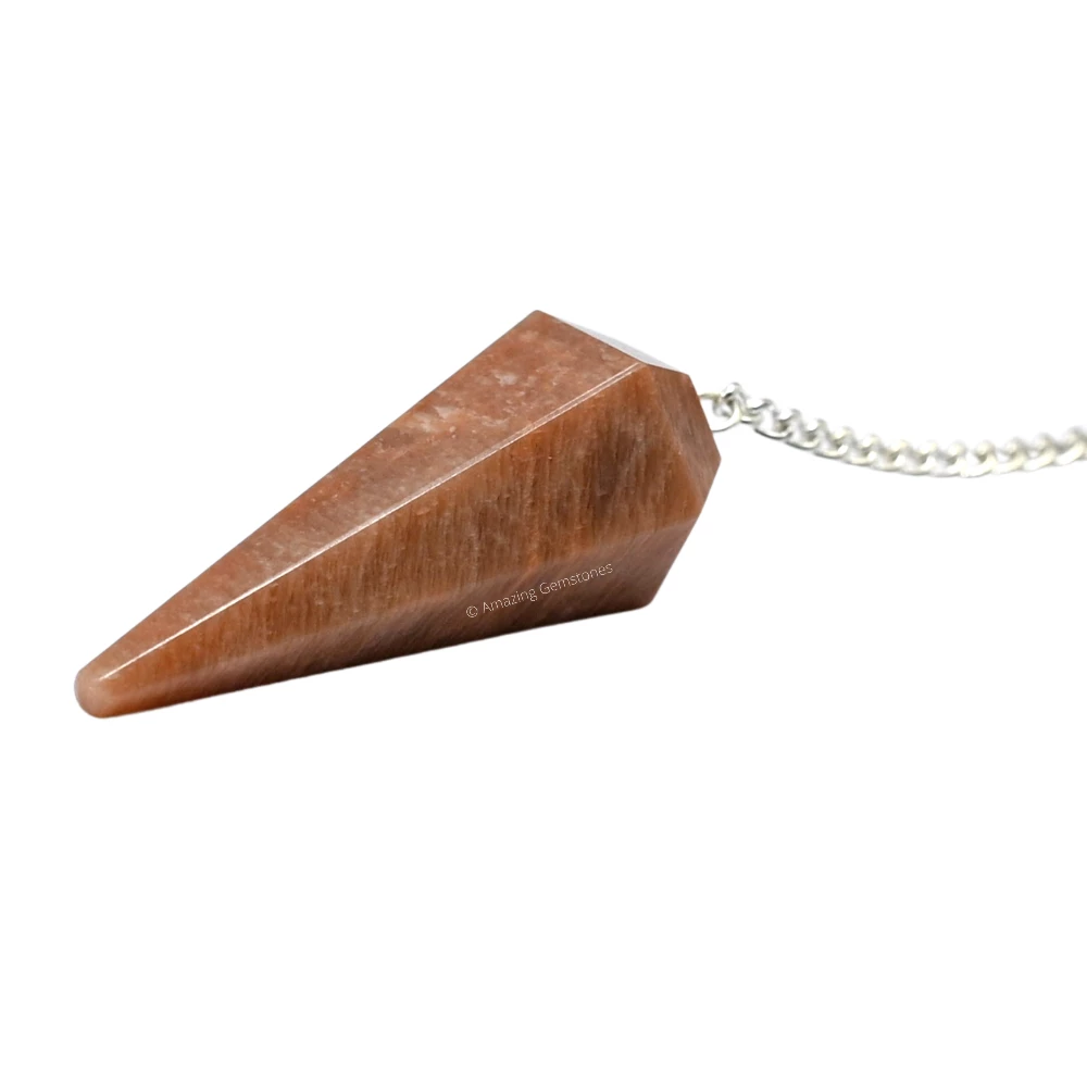 Peach Moonstone Pendulum