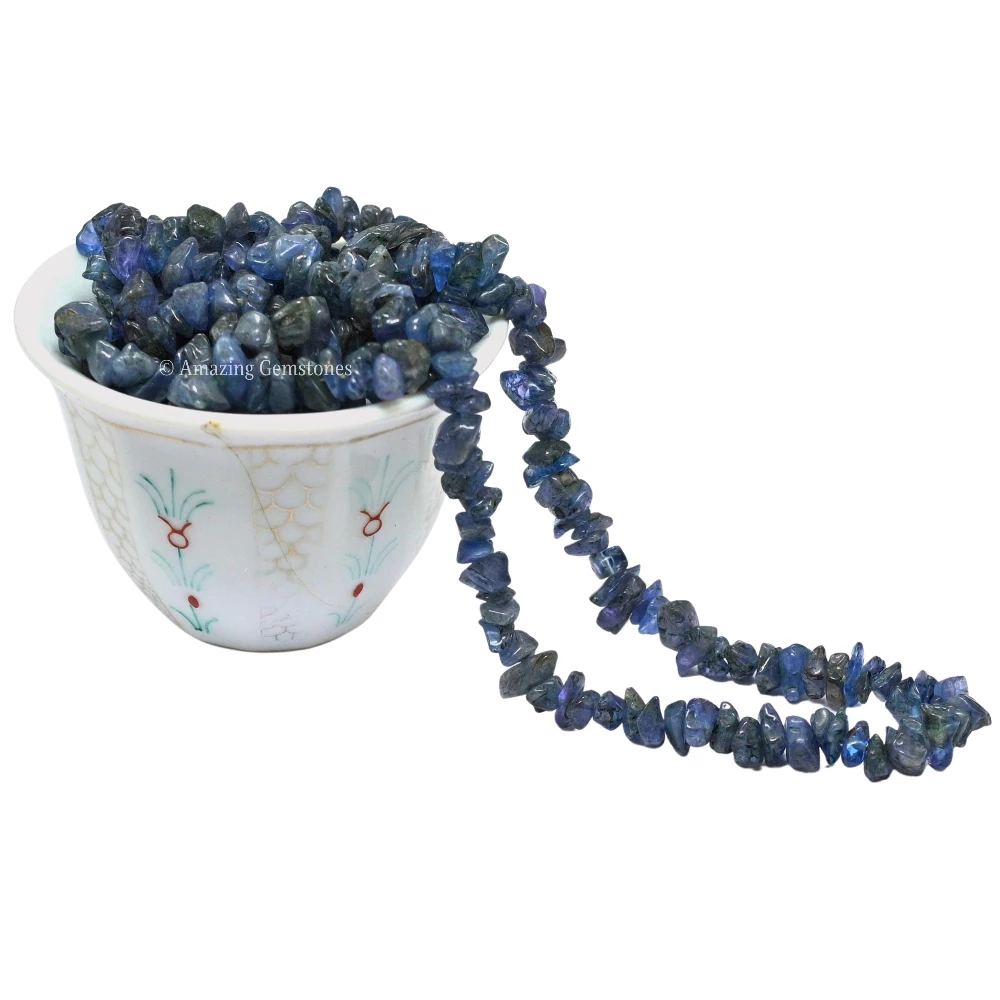 Tanzanite Chips - Pre Drilled