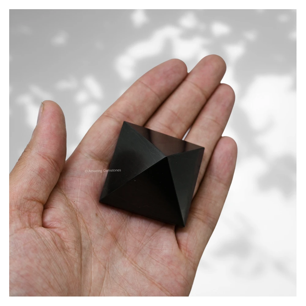 Shungite Pyramid (35-40 mm)