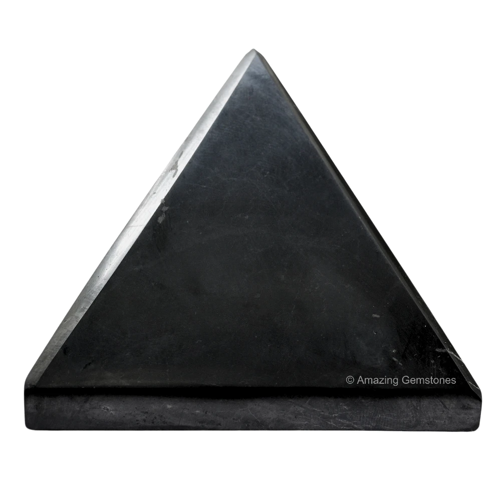 Shungite Pyramid (55-60 mm)